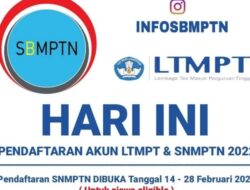 Pendaftaran SNMPTN tahun 2022 Resmi Dibuka Hari Ini, Simak Tahapan Pendaftarannya